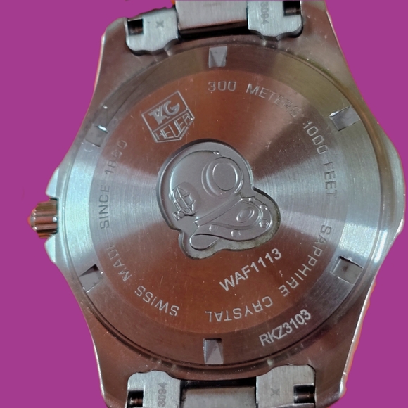 [Rare Classic]🔥Tag Heuer Aquaracer Blue Dial Watch - Picture 3 of 4